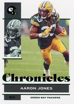 2021 Panini Chronicles - Green #40 Aaron Jones Front