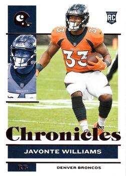 2021 Panini Chronicles - Pink #31 Javonte Williams Front