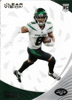 2021 Panini Chronicles - Clear Vision Rookies #CVR-17 Elijah Moore Front