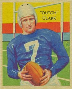 1935 National Chicle #1 Dutch Clark Front