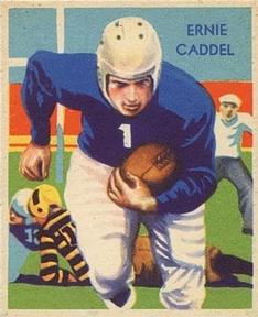 1935 National Chicle #30 Ernie Caddel Front
