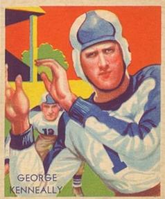 1935 National Chicle #3 George Kenneally Front