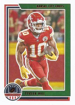 2021 Panini Chronicles - Stars and Stripes #STS-THI Tyreek Hill Front