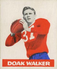 1948 Leaf #4 Doak Walker Front