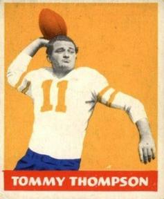 1948 Leaf #9 Tommy Thompson Front
