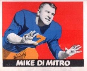 1948 Leaf #51 Mike Dimitro Front