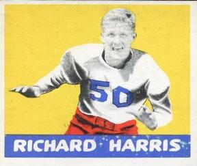 1948 Leaf #60 Richard Harris Front