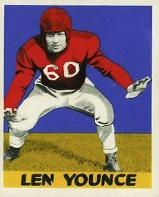 1948 Leaf #61 Len Younce Front