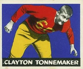 1948 Leaf #76 Clayton Tonnemaker Front