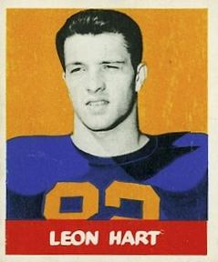 1948 Leaf #91 Leon Hart Front