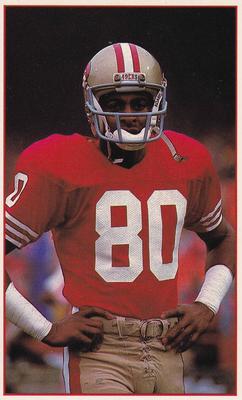 1988 San Francisco 49ers Police #NNO Jerry Rice Front