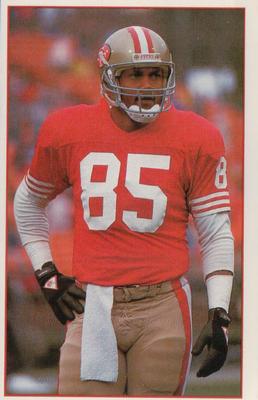1988 San Francisco 49ers Police #NNO Mike Wilson Front