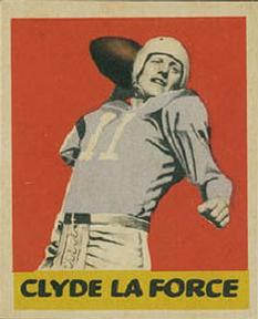 1949 Leaf #23 Clyde LeForce Front