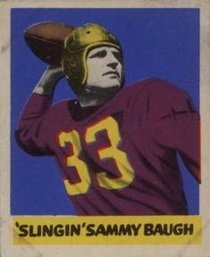 1949 Leaf #26 Sammy Baugh Front