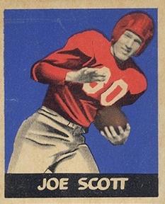 1949 Leaf #2 Joe Scott Front