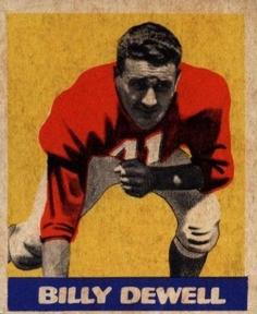 1949 Leaf #10 Billy Dewell Front