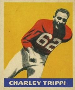 1949 Leaf #16 Charley Trippi Front