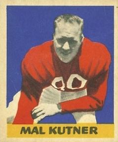 1949 Leaf #32 Mal Kutner Front