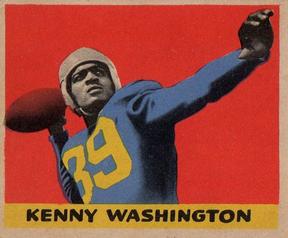 1949 Leaf #95 Kenny Washington Front