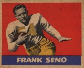 1949 Leaf #127 Frank Seno Front