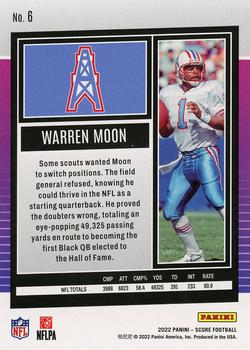2022 Score #6 Warren Moon Back