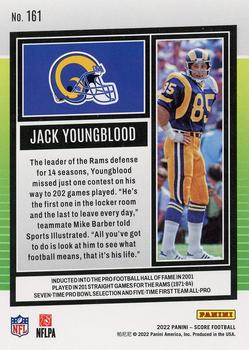 2022 Score #161 Jack Youngblood Back