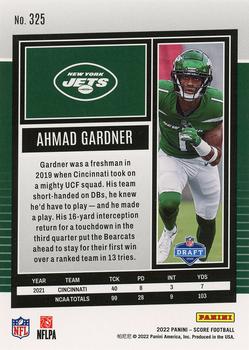 2022 Score #325 Ahmad Gardner Back