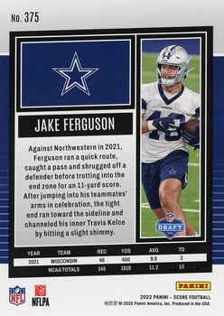 2022 Score #375 Jake Ferguson Back