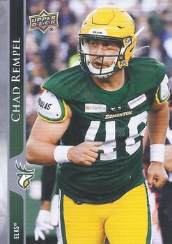 2021 Upper Deck CFL - Blank Back #59 Chad Rempel Front