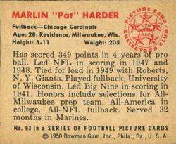 1950 Bowman #93 Marlin 