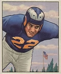 1950 Bowman #85 Fred Naumetz Front