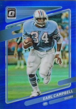 2021 Donruss Optic - Blue #106 Earl Campbell Front