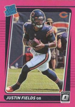 2021 Donruss Optic - Pink #204 Justin Fields Front