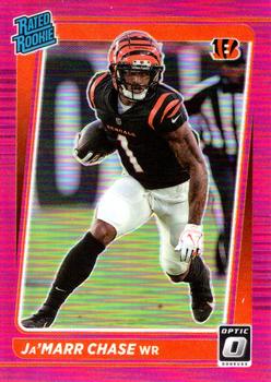 2021 Donruss Optic - Pink #207 Ja'Marr Chase Front