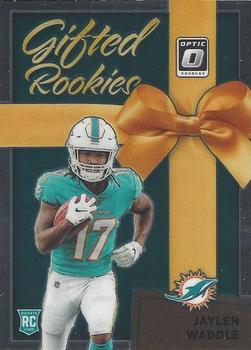 2021 Donruss Optic - Gifted Rookies #GR-8 Jaylen Waddle Front