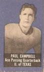 1950 Topps Felt Backs #NNO Paul Campbell Front