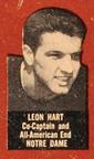 1950 Topps Felt Backs #NNO Leon Hart Front