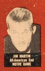 1950 Topps Felt Backs #NNO Jim Martin Front