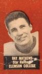 1950 Topps Felt Backs #NNO Ray Mathews Front