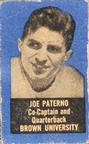 1950 Topps Felt Backs #NNO Joe Paterno Front