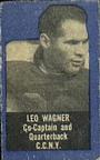 1950 Topps Felt Backs #NNO Leo Wagner Front