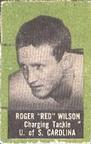 1950 Topps Felt Backs #NNO Roger Wilson Front