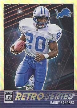2021 Donruss Optic - Retro Series #RS-BS Barry Sanders Front