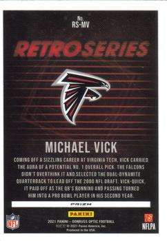 2021 Donruss Optic - Retro Series #RS-MV Michael Vick Back