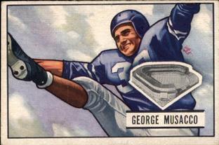 1951 Bowman #7 George Musacco Front