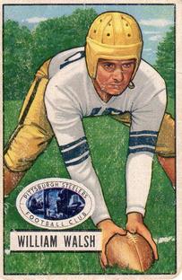 1951 Bowman #23 William Walsh Front