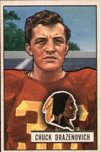 1951 Bowman #35 Chuck Drazenovich Front