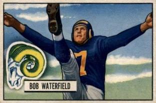 1951 Bowman #40 Bob Waterfield Front