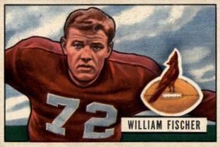 1951 Bowman #65 William Fischer Front