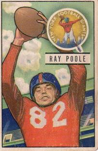 1951 Bowman #93 Ray Poole Front